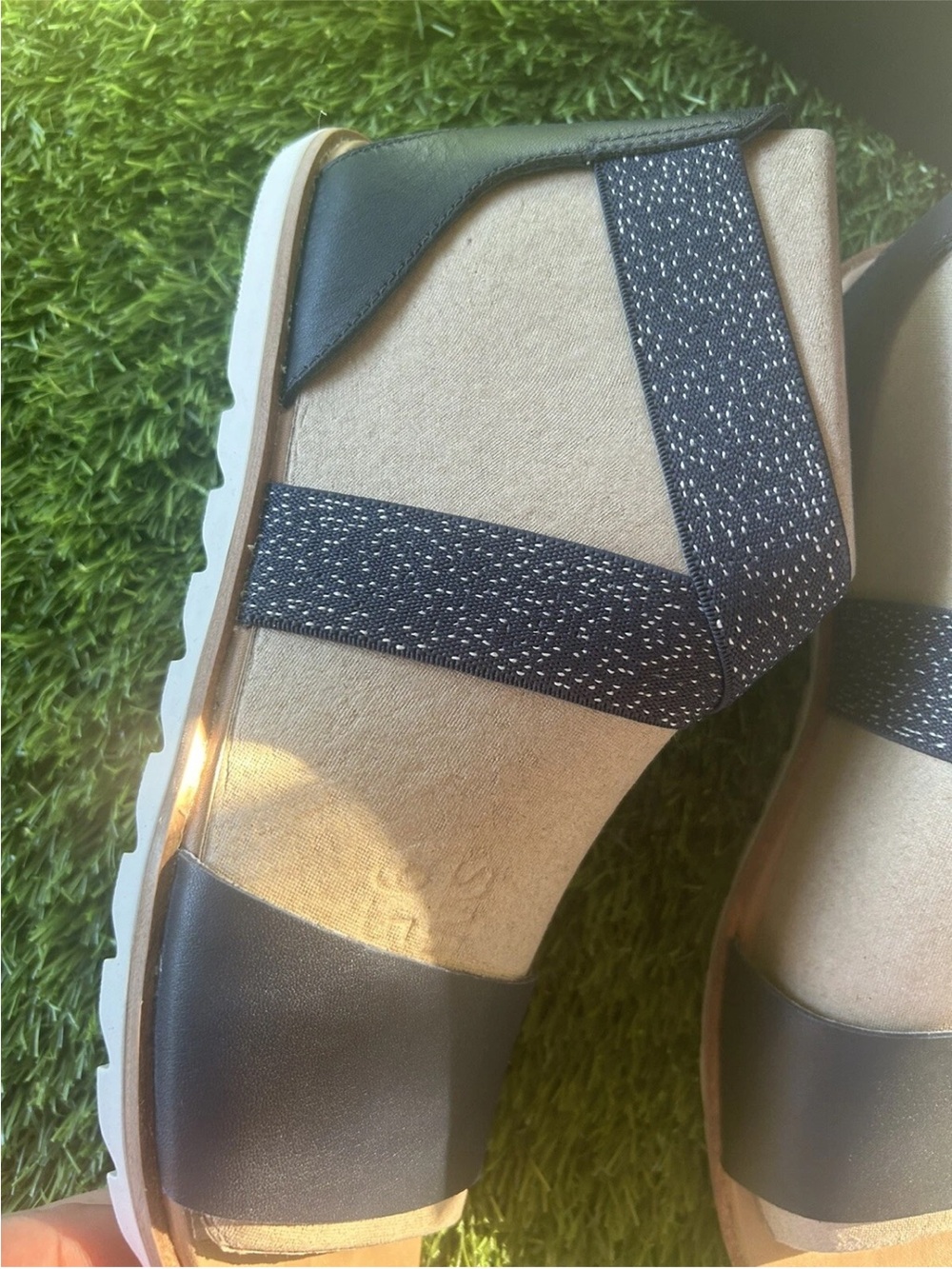 SOREL WOMENS ELLA II SANDALS NOCTURNAL/SEA SALT NEW WITH BOX - Picture 3 of 5